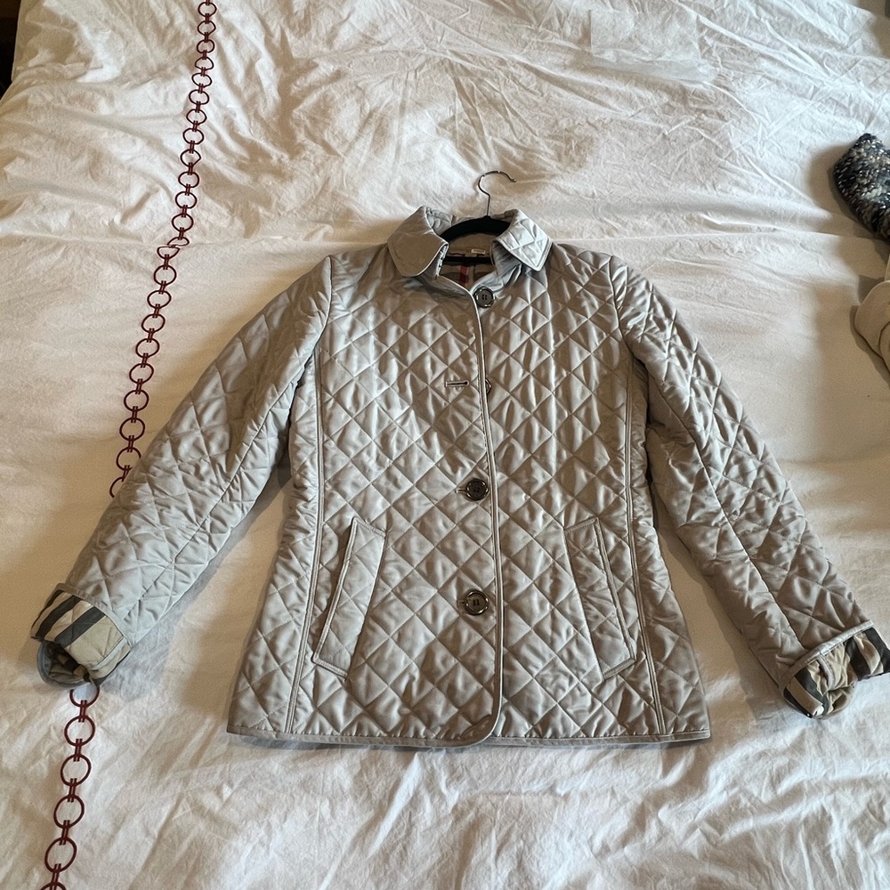 Burberry Brit Quilted Jacket size XS 

Barely worn, Smoke free home